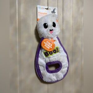 Outward Charming Pet Products Cuddle Tug Peachy Pig Dog Toy, 12.5”